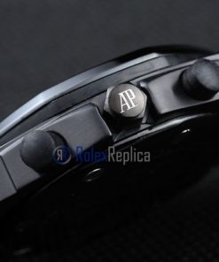 Alternative view of audemars piguet replica chrono offshore pvd strip rubber-b imitazione copia