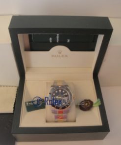 Alternative view of rolex replica submariner acciaio oro black dial orologio replica copia imitazione