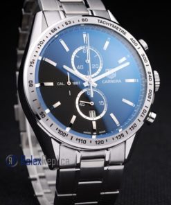 Alternative view of Tag-heuer replica carrera calibre 1887 chrono acciaio imitazione copia