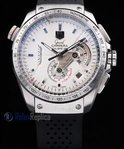 Alternative view of Tag-heuer replica carrera calibre 36 chrono strip rubber-b imitazione copia