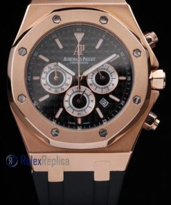 Alternative view of audemars piguet replica chrono offshore city of sails strip rubber-b imitazione copia