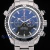 Omega replica seamaster co-axial chrono acciaio black imitazione copia