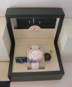 Alternative view of rolex replica yacht master I strip rubber-b by max rose gold orologio replica