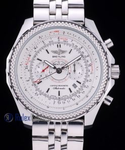 Alternative view of Breitling replica chrono acciaio navitimer white dial imitazione copia