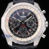 Breitling replica chrono navitimer strip leather black dial imitazione copia
