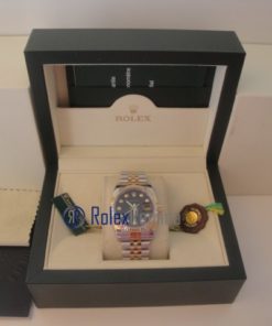 Alternative view of rolex replica datejust acciaio oro black centenario orologio imitazione