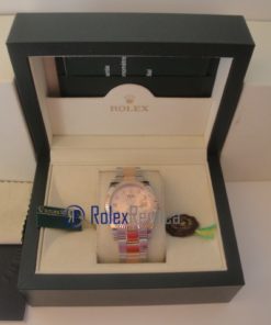 Alternative view of rolex replica datejust acciaio oro centenario oyster orologio imitazione