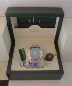 Alternative view of rolex replica daytona crono classic black dial orologio replica copia imitazione