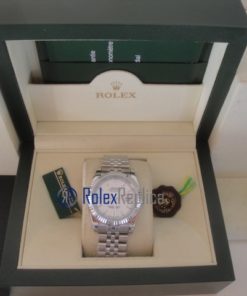 Alternative view of rolex replica datejust white barrette orologio imitazione