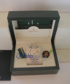 Alternative view of rolex replica datejust acciaio oro gold roman orologio imitazione