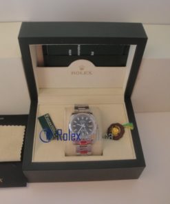 Alternative view of rolex replica datejust black barrette oyster orologio imitazione
