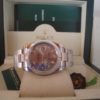 rolex replica datejust argento brillantini oyster orologio imitazione