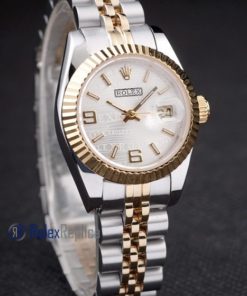 Alternative view of rolex replica datejust acciaio oro 369 centenario orologio imitazione