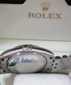 Alternative view of rolex replica datejust acciaio black barrette jubilèè orologio imitazione