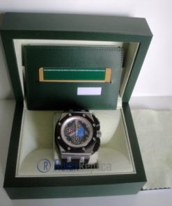 Alternative view of audemars piguet replica chrono royal oak offshore grand prix platinum limited edition