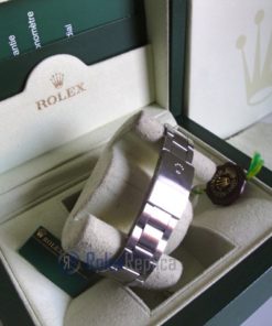 Alternative view of rolex replica GMT master II rosso blue vintage plexi orologio replica