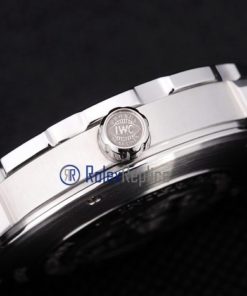Alternative view of iwc replica acciaio ingenieur black orologio imitazione
