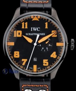 Alternative view of iwc replica 8 days power reserve orange pro-hunter strip leather orologio imitazione