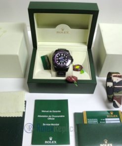 Alternative view of rolex replica deepsea seadweller pro-hunter pvd violet black out edition orologio replica