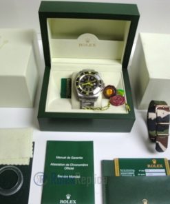 Alternative view of rolex replica deepsea seadweller acciaio black out yellow edition orologio replica