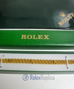 Alternative view of Rolex replica gioielli bracciale jubilèè strip oro giallo