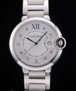 Alternative view of Cartier replica ballon bleu acciaio lady argentèè orologio imitazione perfetta