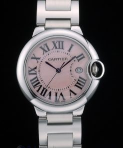 Alternative view of Cartier replica ballon bleu acciaio rosèè dial orologio imitazione perfetta