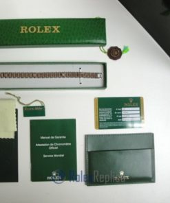 Alternative view of Rolex replica gioielli bracciale jubilèè strip oro rosa acciaio bi-colour