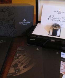 Alternative view of patek philippe replica scatola box cofanetto portaorologi completo booklet service