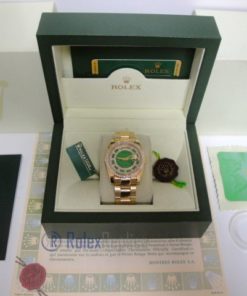 Alternative view of rolex replica daydate ll SARU oro giallo oyster hulk diamond orologio replica copia imitazione