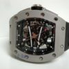 richard mille replica RM038 bubba watson skeletron titanium limited edition strip rubber-b