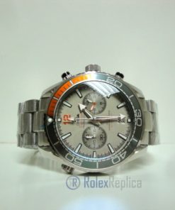 Alternative view of Omega replica seamaster co-axial planet ocean acciaio argentèè dial imitazione copia