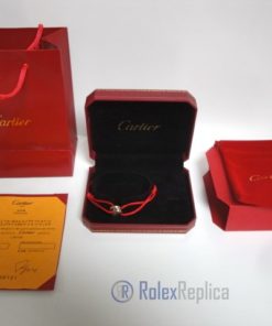 Alternative view of Cartier replica gioiello bracciale trinity red