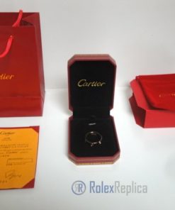 Alternative view of Cartier replica gioiello anello love rose gold