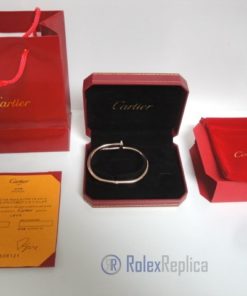 Alternative view of Cartier replica gioiello bracciale juste un clou rose gold