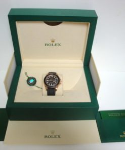 Alternative view of rolex replica yacht master I 116655 oysterflex clone movement 3135