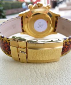 Alternative view of Rolex replica daytona leopard 116598 SACO special edition