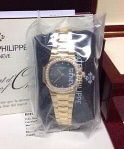 Alternative view of Patek Philippe replica lady Nautilus 3800/3J-010 Diamond Bezel